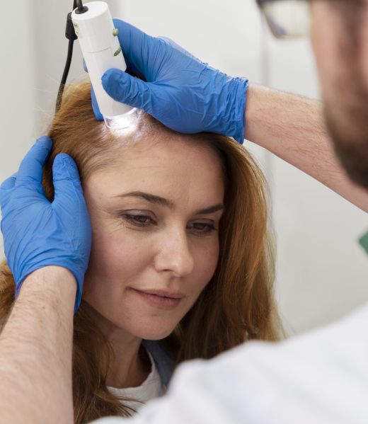 woman-getting-hair-loss-treatment-clinic